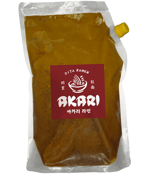 아카리라멘 소스